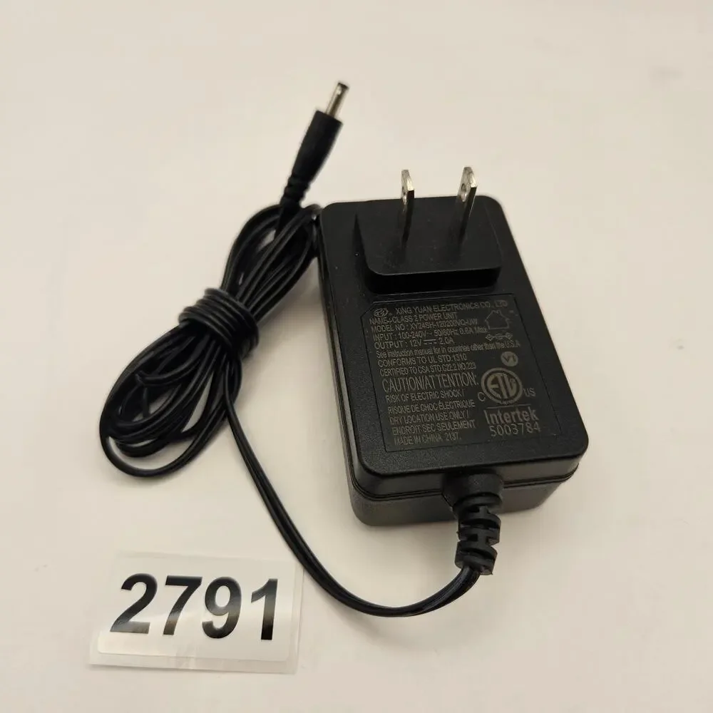 XINGYUAN CLASS 2 POWER UNIT INTERTEK 12.0V 1.5A MODEL: XY24SH-120150VQ-UT